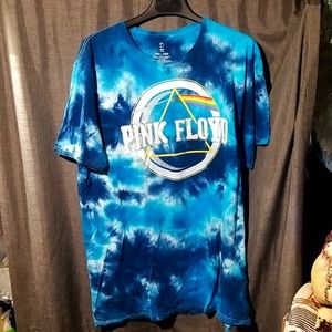 Men's Pink Floyd Tie Dye Shirt